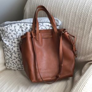Madewell Medium Drawsting Transport Tote